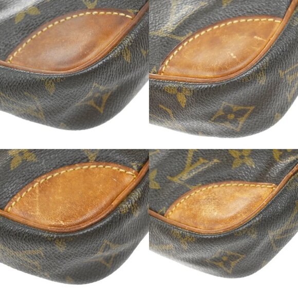 LOUIS VUITTON Marly Dragonne GM Clutch Hand Bag Monogram Brown - Picture 7 of 15